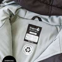 Hydracloud Puffer Jacket - Black | Waterproof Windproof Eco