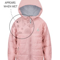 Hydracloud Puffer Jacket - Dusky Pink | Waterproof Windproof Eco
