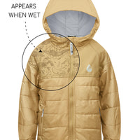 Hydracloud Puffer Jacket - Sand | Waterproof Windproof Eco