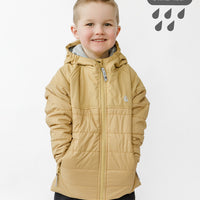 Hydracloud Puffer Jacket - Sand | Waterproof Windproof Eco