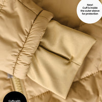 Hydracloud Puffer Jacket - Sand | Waterproof Windproof Eco