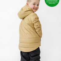 Hydracloud Puffer Jacket - Sand | Waterproof Windproof Eco