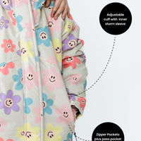 Snowrider Deep Winter Coat - Happy Daisy | Waterproof Windproof Eco