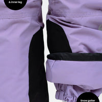 Snowrider Convertible Ski Overalls - Periwinkle