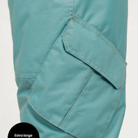 Snowrider Convertible Ski Overalls - Seafoam
