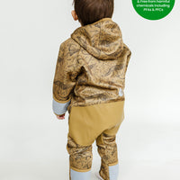 All-Weather Fleece Onesie - Dino Bones