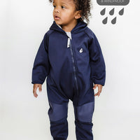 All-Weather Fleece Onesie - Navy