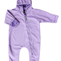 All-Weather Fleece Onesie - Periwinkle