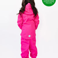 SplashMagic Rainshell - Neon Pink | Leopard Love