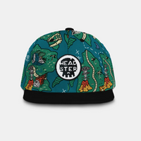 Treasure Map Snapback - Teal Steal