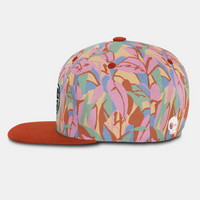 Tropic Rush Snapback - Burnt Sienna