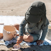 UV Protective Sun Cap - Green