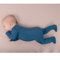 Footed Zipper Sleeper - Night Sky