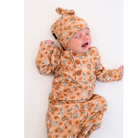 Knotted Hat - Amber Garden