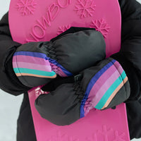 Rainbow Tropics Reflective Mitten (2-6X)