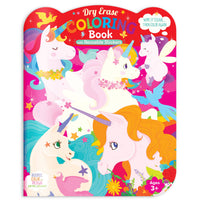 Dry Erase Coloring Book - Unicorn Land