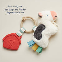 Itzy Pal™ Plush + Teether: Croissant