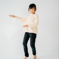 Belan J Kids Knit Sweater - Cream