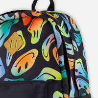 Kids Backpack Smiley Face Boy