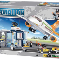 Aviation International Airport Building Brick Kit (678 Pcs)