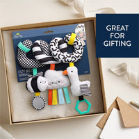 Itzy Bitzy Spiral Car Seat Activity Toy: Veggie