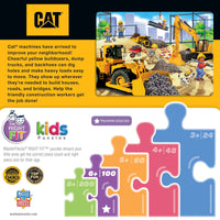 CAT - Building Time 100 Piece Puzzle