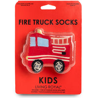 FIRE TRUCK 3D KIDS CREW SOCK