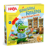 Knuckling Knights- A Knight-Filled Memory, Dexterity, & Dice Game with 3D Castle Towers
