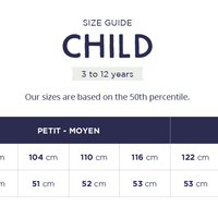 Green knit toque, child