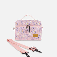 Lunch Box Lilac Cat Print