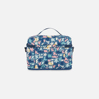 Lunch Box Green Cat Print