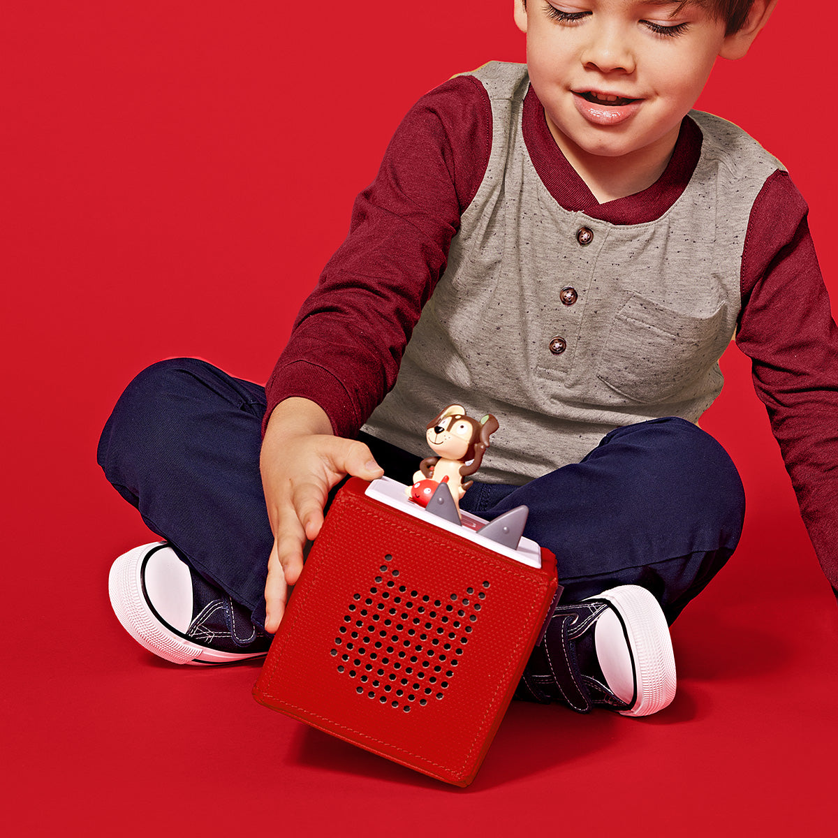 最終★Toniebox スターターセット ヘッドホン Toniebox Playtime Puppy Starter Set - Red – Trendy Tots Winnipeg