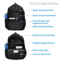 Youth Backpacks | Black