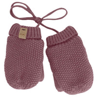 Knit Corded Soft Touch Mittens (Multiple Colours)