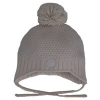 Knit Earflaps Fleece PomPom Hat (Multiple Colours)
