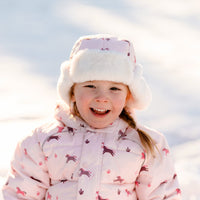 Kids Insulated Winter Hats | Pink Ponies