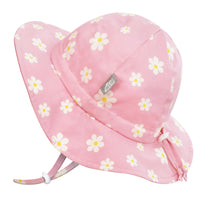 Kids Cotton Floppy Hats | Pink Daisy