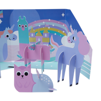 pop! make and play activity scene - magical creatures