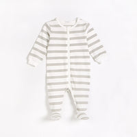 Forest Sage Yarn Dyed Striped Sleeper