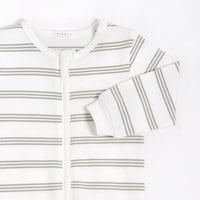 Forest Sage Yarn Dyed Striped Sleeper