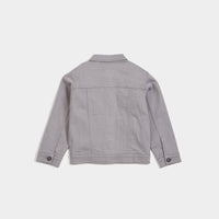Light Grey Miles Eco-Denim Jacket