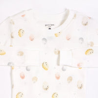 Easter Egg Print on Off-White PJ Set