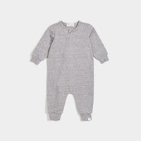 "Miles Basics" Heather Grey Playsuit