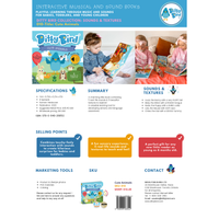 Ditty Bird Baby Sound & Texture Book: Cute Animals