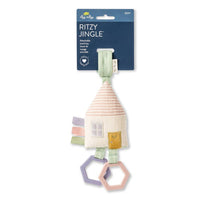 Bitzy Bespoke™ Ritzy Jingle Attachable Travel Toy - Cottage