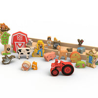 Farm A to Z Puzzle & Playset