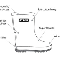 Rain Boots - Awesome Blossom