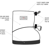 Toddler Booties - Black