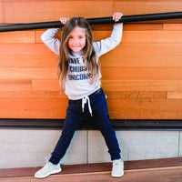 THE SAVE THE CHUBBY UNICORNS SWEATSHIRT NAVY