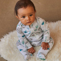 Printed Pajamas AOP Sloth